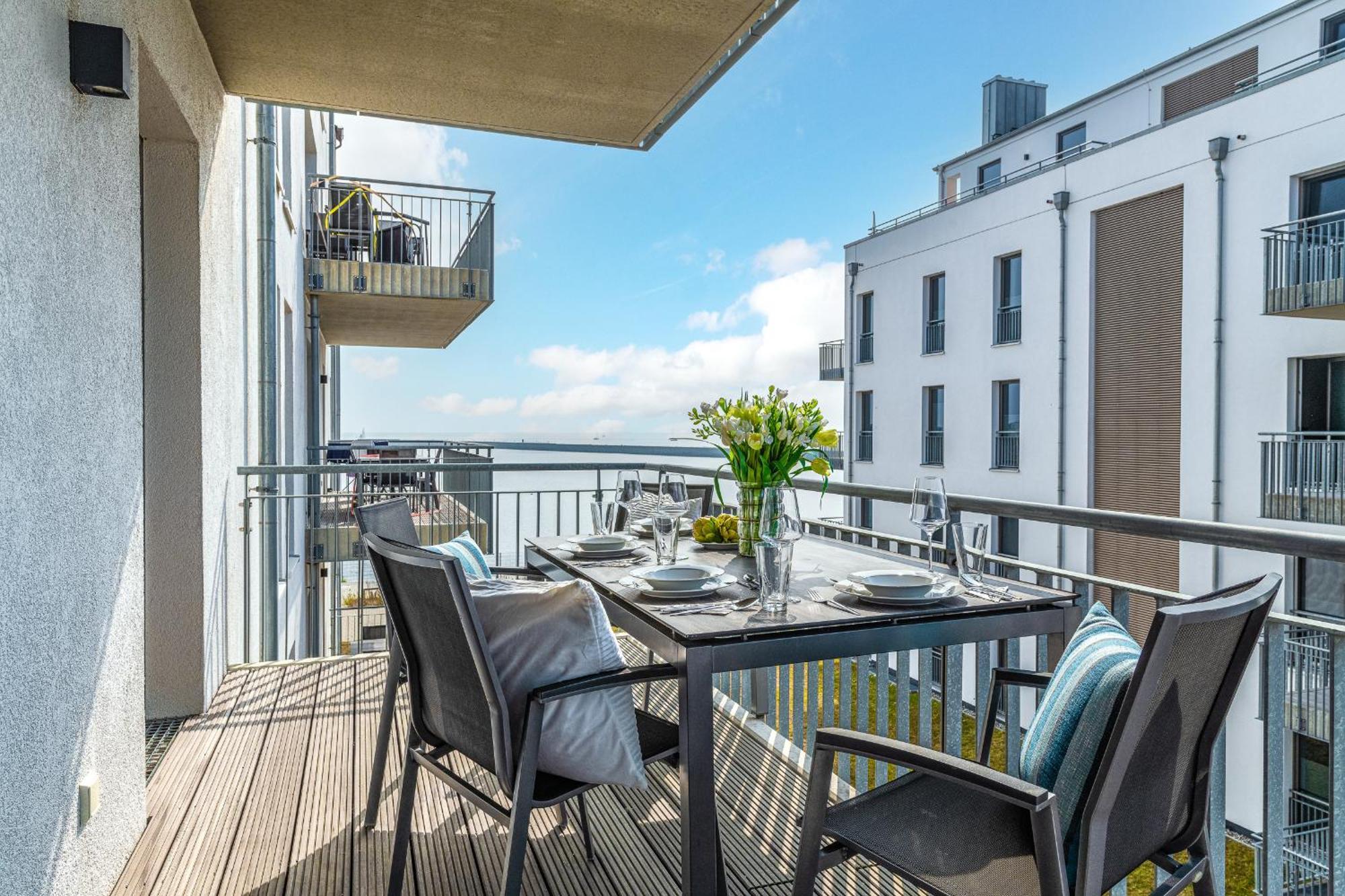 Ocean Storm- 2 Og, Balkon, Kamin Appartement Olpenitz Buitenkant foto